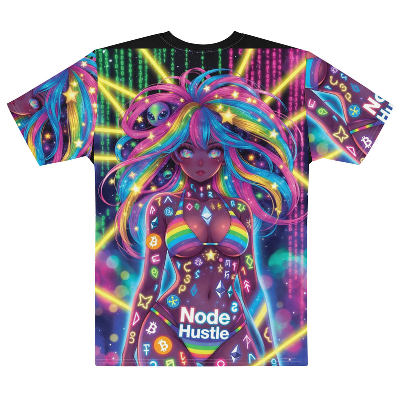 Anime Rainbow Cosmic Alien Goddess