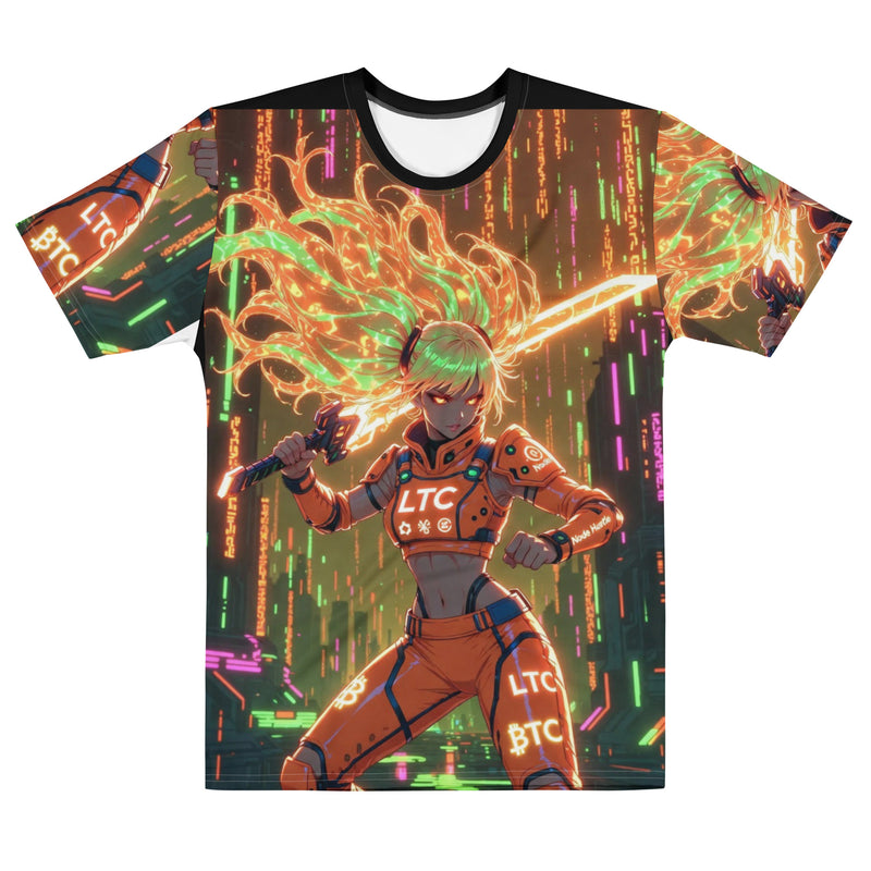 Anime Orange Plasma Warrior