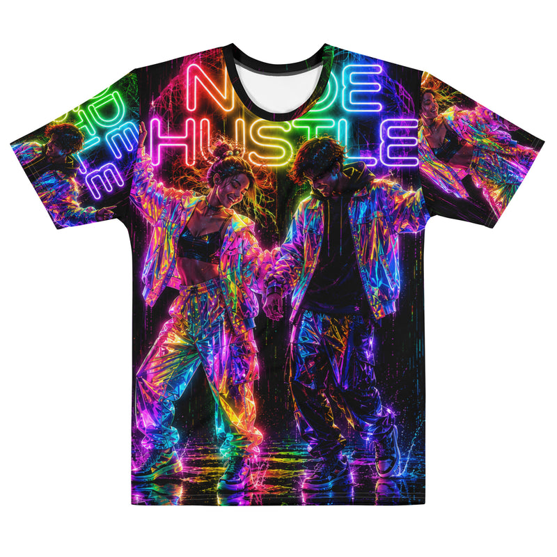 Cyberpunk Node Hustler Tee - Soft Premium Crypto Streetwear for Builders