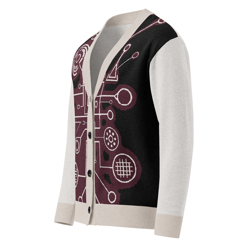 Cardigan lavorato a maglia