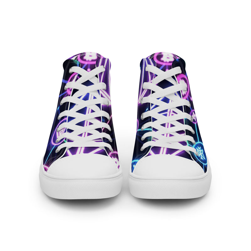 Scarpe alte in tela da uomo
