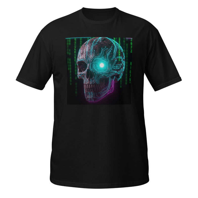 Teschio Neon Matrix