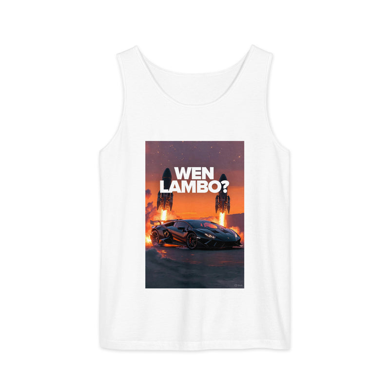 Canotta unisex tinto in capo