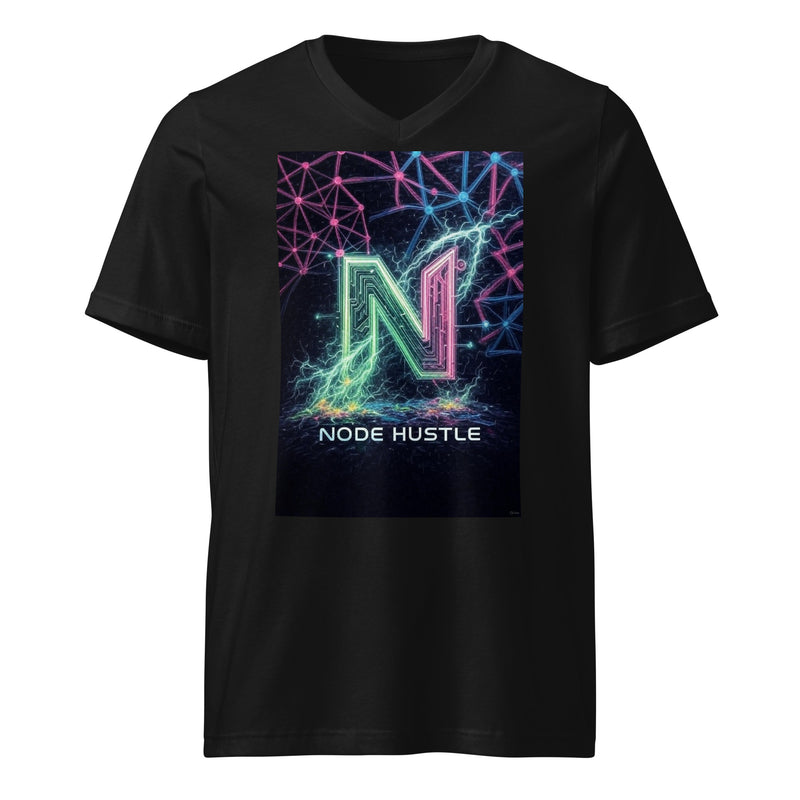 T-shirt verde e rosa NH a V